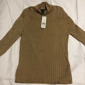 Ralph Lauren Shimmer Gold Turtle Nick